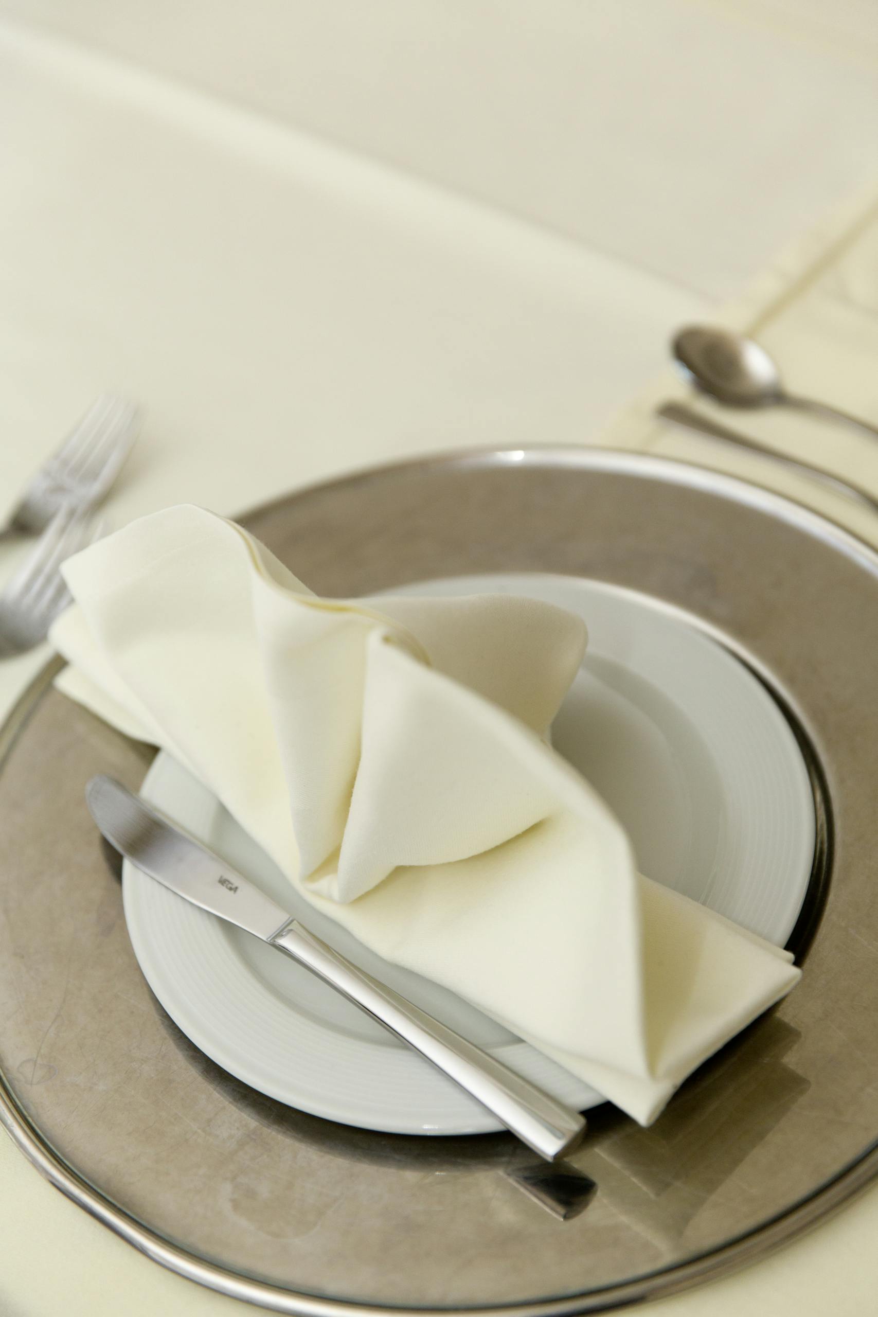 Une belle assiette de presentation préparé par le maitre d'hôtel